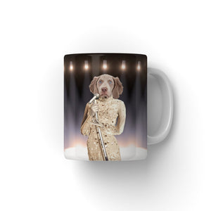 The Diana Ross: Custom Pet Coffee Mug - Paw & Glory - Dog Portraits - Pet Portraits