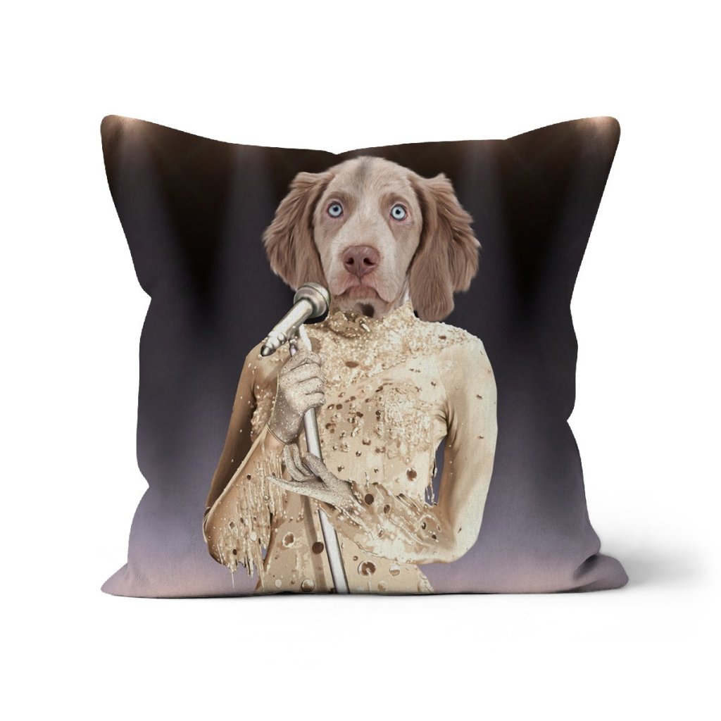 The Diana Ross: Custom Pet Pillow - Paw & Glory - Dog Portraits - Pet Portraits