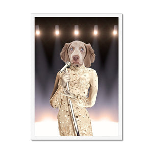 The Diana Ross: Custom Pet Portrait - Paw & Glory - Dog Portraits - Pet Portraits