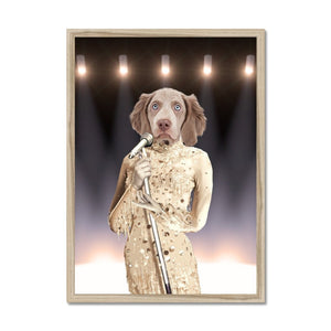 The Diana Ross: Custom Pet Portrait - Paw & Glory - Dog Portraits - Pet Portraits