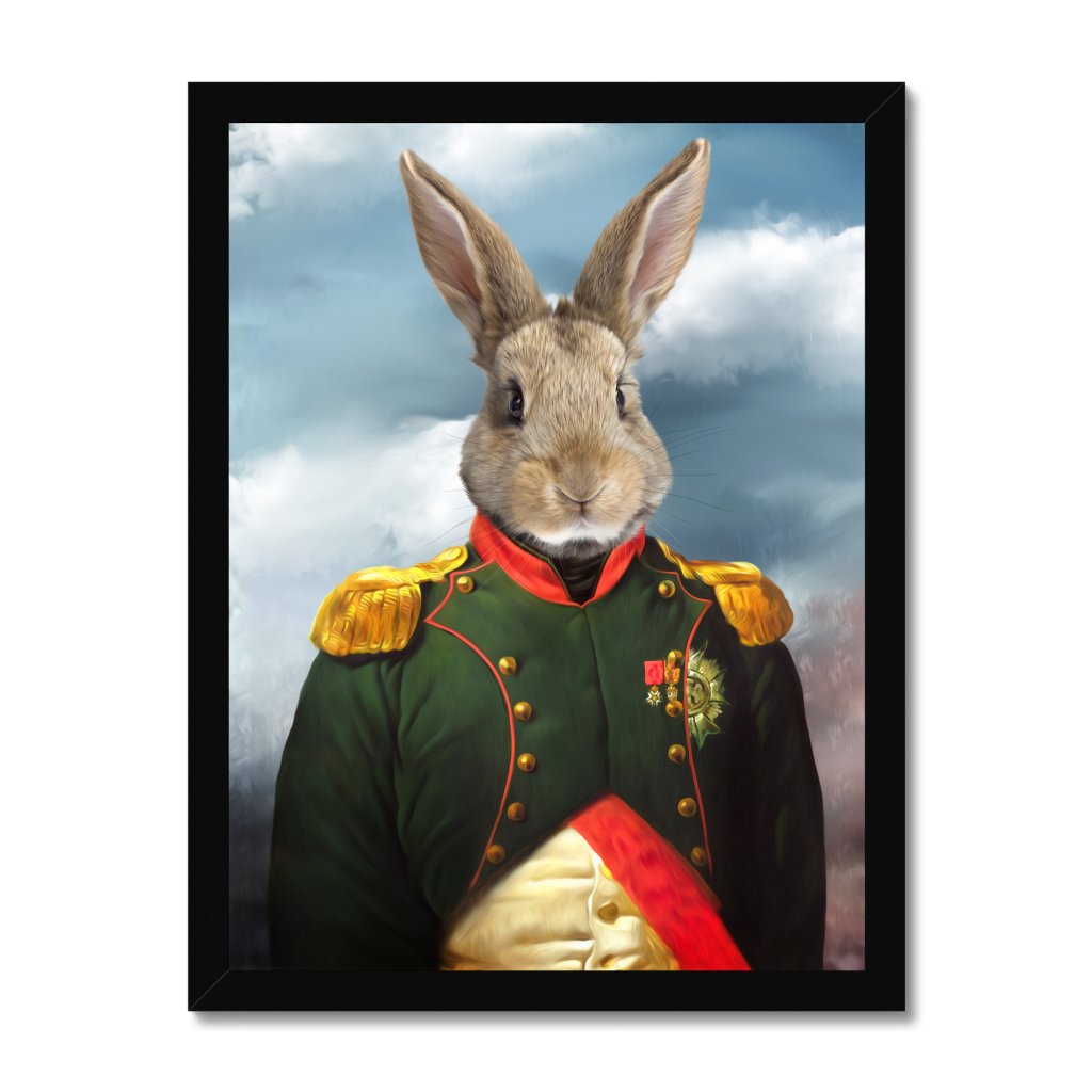 The Dignitary: Animal Art Framed Portrait - Paw & Glory - Dog Portraits - Pet Portraits