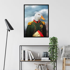 The Dignitary: Animal Art Framed Portrait - Paw & Glory - Dog Portraits - Pet Portraits