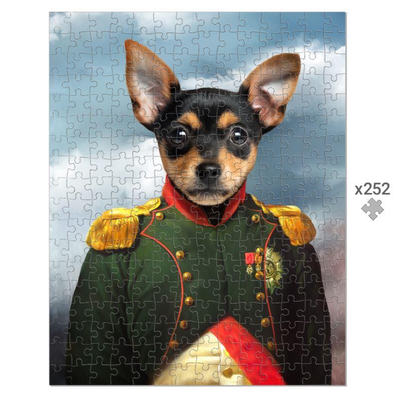 The Dignitary: Custom Pet Puzzle - Paw & Glory - Dog Portraits - Pet Portraits