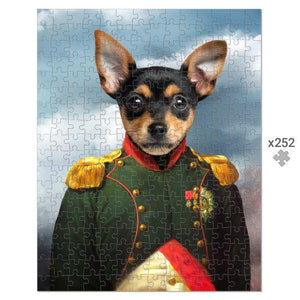 The Dignitary: Custom Pet Puzzle - Paw & Glory - Dog Portraits - Pet Portraits