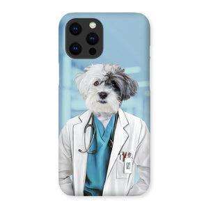 The Doctor: Custom Pet Phone Case - Paw & Glory - Dog Portraits - Pet Portraits