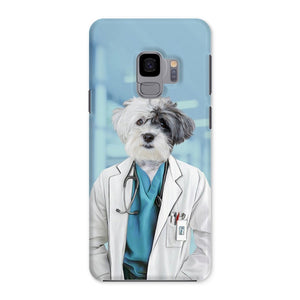 The Doctor: Custom Pet Phone Case - Paw & Glory - Dog Portraits - Pet Portraits