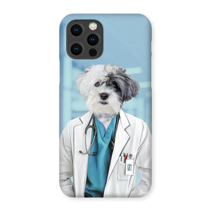 The Doctor: Custom Pet Phone Case - Paw & Glory - Dog Portraits - Pet Portraits