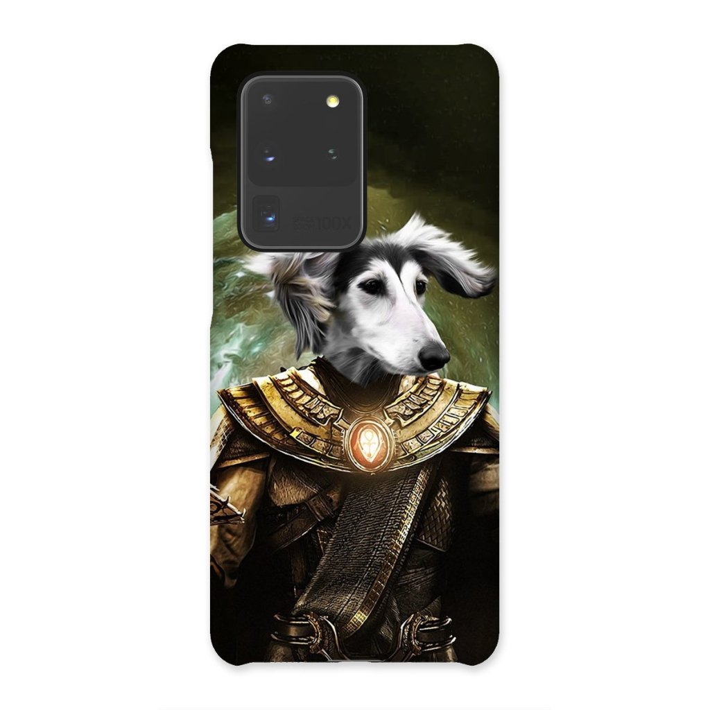 The Doctor Fate (Black Adam Inspired): Custom Pet Phone Case - Paw & Glory - Dog Portraits - Pet Portraits