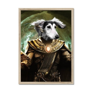 The Doctor Fate (Black Adam Inspired): Custom Pet Portrait - Paw & Glory - Dog Portraits - Pet Portraits