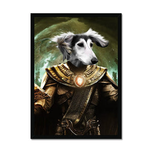 The Doctor Fate (Black Adam Inspired): Custom Pet Portrait - Paw & Glory - Dog Portraits - Pet Portraits