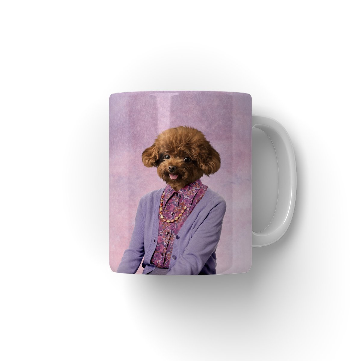 The Dot Cotton (Eastenders Inspired): Custom Pet Coffee Mug - Paw & Glory - Dog Portraits - Pet Portraits