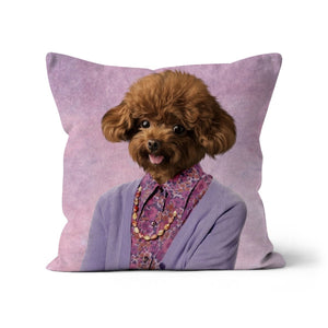 The Dot Cotton (Eastenders Inspired): Custom Pet Pillow - Paw & Glory - Dog Portraits - Pet Portraits