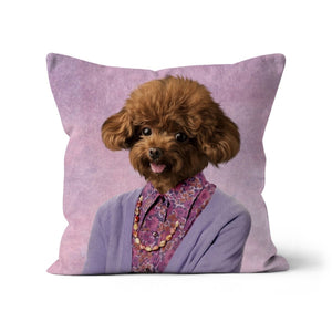 The Dot Cotton (Eastenders Inspired): Custom Pet Pillow - Paw & Glory - Dog Portraits - Pet Portraits