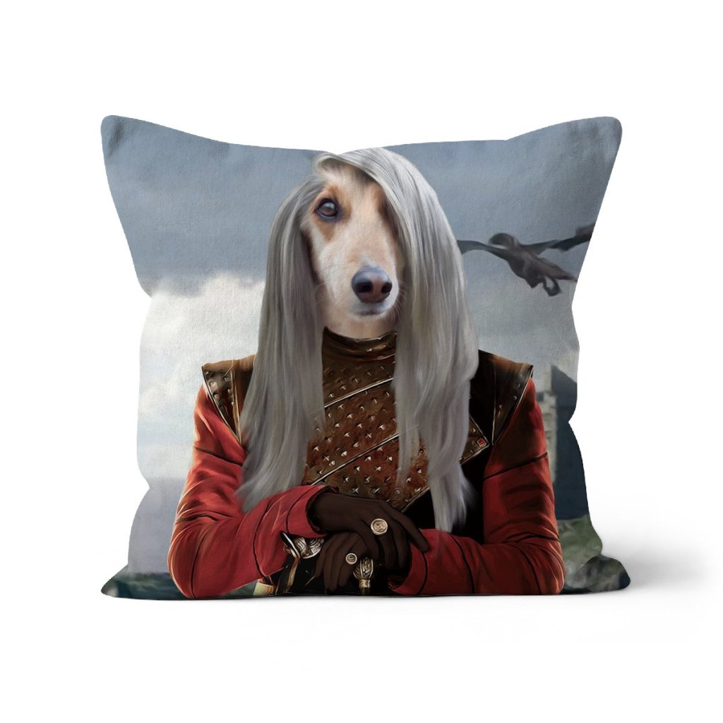 The Dragon Prince (House Of The Dragon Inspired): Custom Pet Pillow - Paw & Glory - Dog Portraits - Pet Portraits