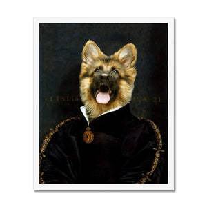 The Duchess: Custom Pet Portrait - Paw & Glory - Dog Portraits - Pet Portraits