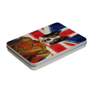 The Duke British Flag Edition: Custom Pet Puzzle - Paw & Glory - Dog Portraits - Pet Portraits