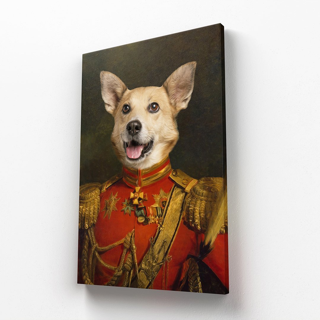 The Duke: Custom Pet Canvas