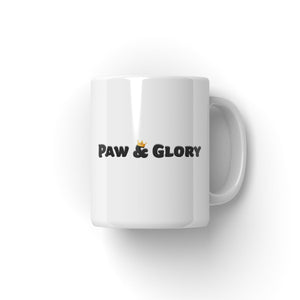 The Duke: Custom Pet Coffee Mug - Paw & Glory - Dog Portraits - Pet Portraits