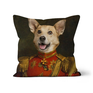 The Duke: Custom Pet Pillow - Paw & Glory - Dog Portraits - Pet Portraits