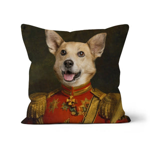 The Duke: Custom Pet Pillow - Paw & Glory - Dog Portraits - Pet Portraits