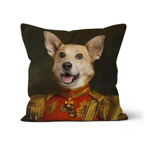 The Duke: Custom Pet Pillow - Paw & Glory - Dog Portraits - Pet Portraits