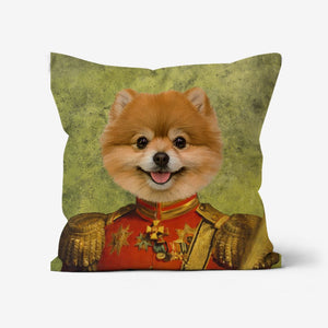 The Duke: Custom Pet Pillow - Paw & Glory - Dog Portraits - Pet Portraits