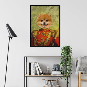 The Duke: Custom Pet Portrait - Paw & Glory - Dog Portraits - Pet Portraits