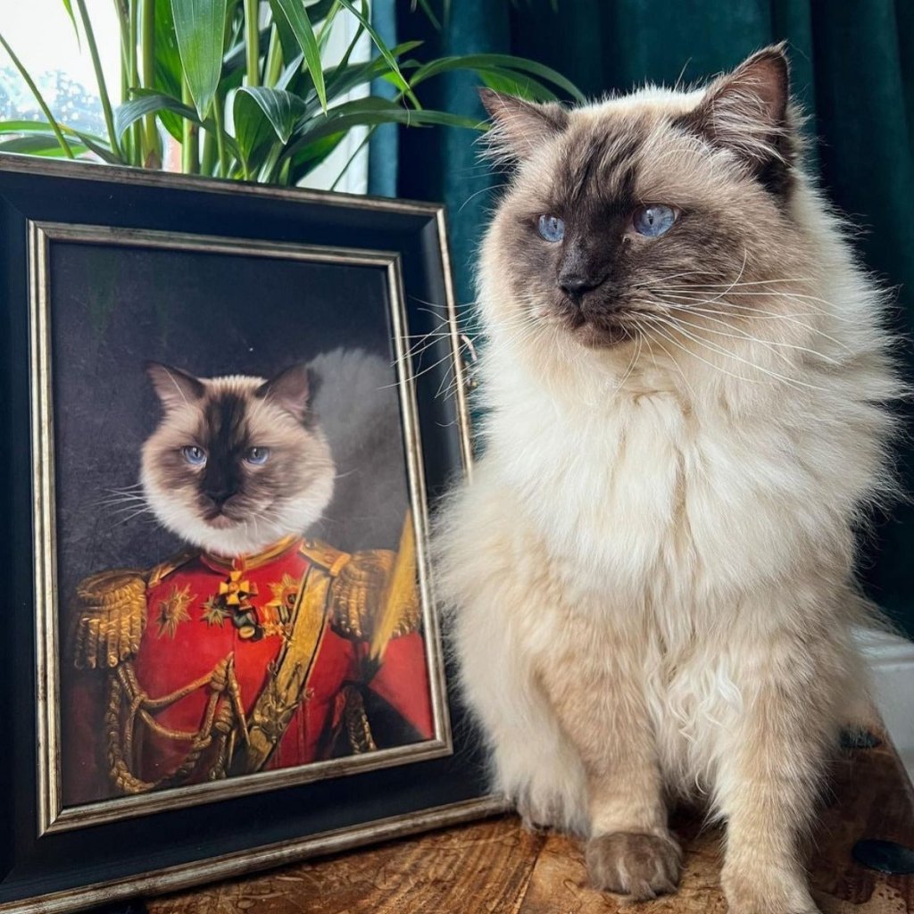 The Duke: Custom Pet Portrait