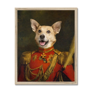 The Duke: Custom Pet Portrait - Paw & Glory - Dog Portraits - Pet Portraits