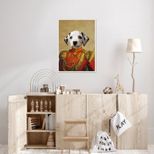 The Duke: Custom Pet Portrait - Paw & Glory - Dog Portraits - Pet Portraits