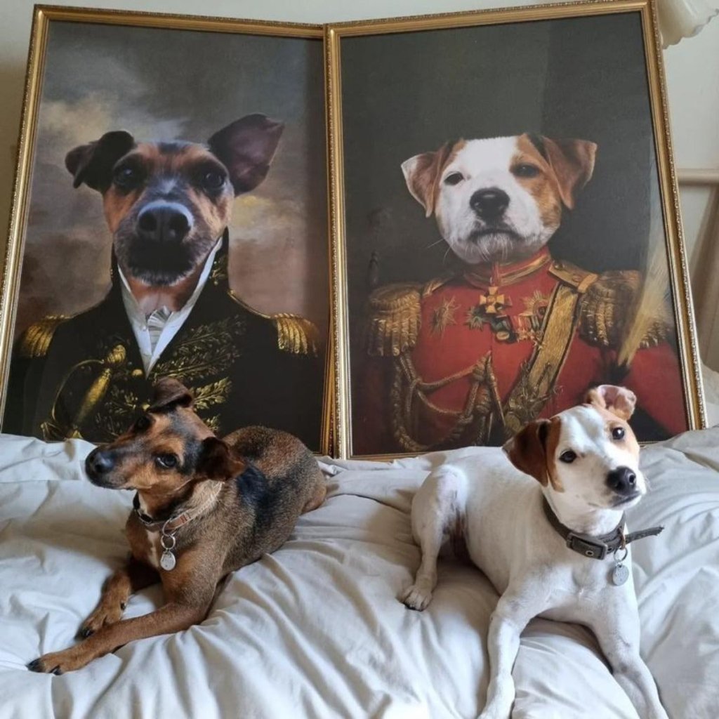 The Duke: Custom Pet Portrait