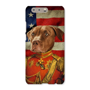 The Duke USA Flag Edition: Custom Pet Snap Phone Case - Paw & Glory - Dog Portraits - Pet Portraits