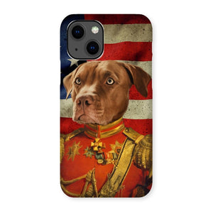 The Duke USA Flag Edition: Custom Pet Snap Phone Case - Paw & Glory - Dog Portraits - Pet Portraits