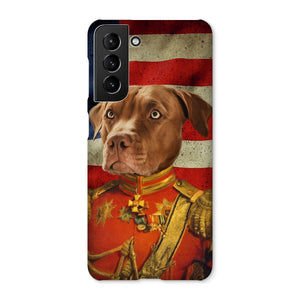 The Duke USA Flag Edition: Custom Pet Snap Phone Case - Paw & Glory - Dog Portraits - Pet Portraits