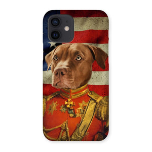 The Duke USA Flag Edition: Custom Pet Snap Phone Case - Paw & Glory - Dog Portraits - Pet Portraits