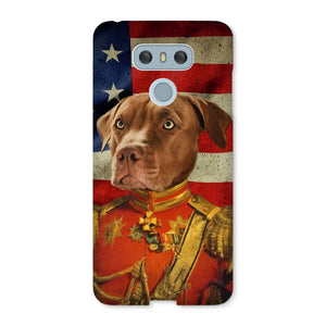 The Duke USA Flag Edition: Custom Pet Snap Phone Case - Paw & Glory - Dog Portraits - Pet Portraits