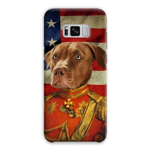 The Duke USA Flag Edition: Custom Pet Snap Phone Case - Paw & Glory - Dog Portraits - Pet Portraits