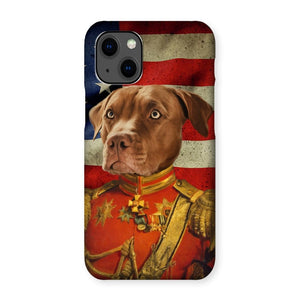 The Duke USA Flag Edition: Custom Pet Snap Phone Case - Paw & Glory - Dog Portraits - Pet Portraits