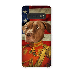 The Duke USA Flag Edition: Custom Pet Snap Phone Case - Paw & Glory - Dog Portraits - Pet Portraits