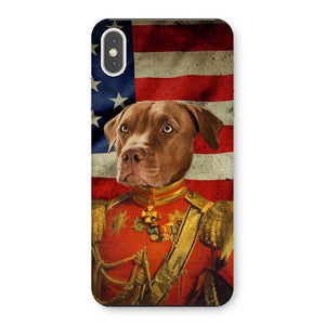 The Duke USA Flag Edition: Custom Pet Snap Phone Case - Paw & Glory - Dog Portraits - Pet Portraits