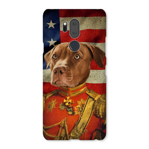 The Duke USA Flag Edition: Custom Pet Snap Phone Case - Paw & Glory - Dog Portraits - Pet Portraits