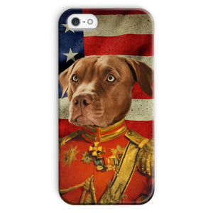 The Duke USA Flag Edition: Custom Pet Snap Phone Case - Paw & Glory - Dog Portraits - Pet Portraits