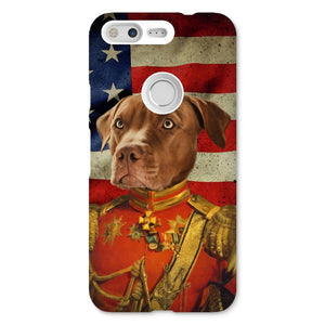 The Duke USA Flag Edition: Custom Pet Snap Phone Case - Paw & Glory - Dog Portraits - Pet Portraits