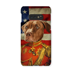 The Duke USA Flag Edition: Custom Pet Snap Phone Case - Paw & Glory - Dog Portraits - Pet Portraits