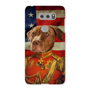 The Duke USA Flag Edition: Custom Pet Snap Phone Case - Paw & Glory - Dog Portraits - Pet Portraits