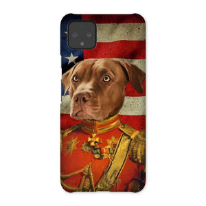 The Duke USA Flag Edition: Custom Pet Snap Phone Case - Paw & Glory - Dog Portraits - Pet Portraits