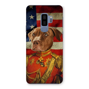 The Duke USA Flag Edition: Custom Pet Snap Phone Case - Paw & Glory - Dog Portraits - Pet Portraits