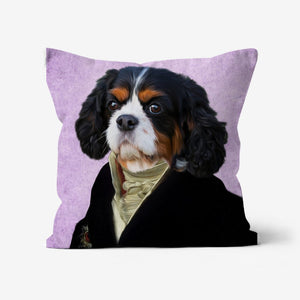 The Earl: Custom Pet Pillow - Paw & Glory - Dog Portraits - Pet Portraits