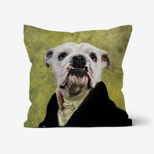 The Earl: Custom Pet Pillow - Paw & Glory - Dog Portraits - Pet Portraits