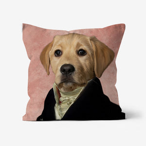 The Earl: Custom Pet Pillow - Paw & Glory - Dog Portraits - Pet Portraits